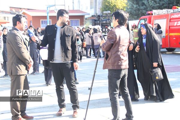 بیست و یکمین مانور زلزله و ایمنی در مرکز مازندران