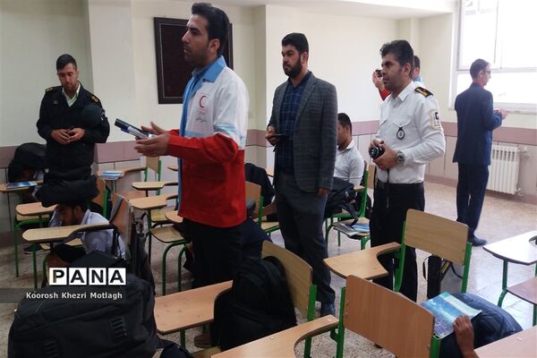 برگزاری بیست‌ویکمین مانور سراسری زلزله در کازرون