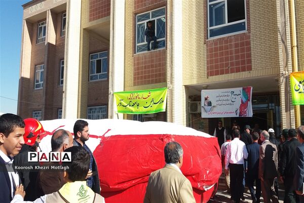 برگزاری بیست‌ویکمین مانور سراسری زلزله در کازرون