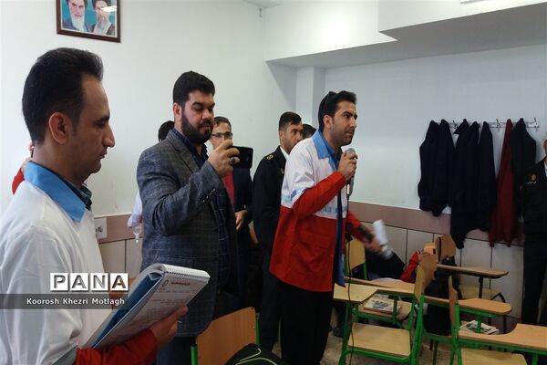 برگزاری بیست‌ویکمین مانور سراسری زلزله در کازرون