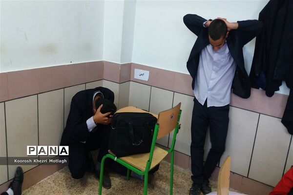 برگزاری بیست‌ویکمین مانور سراسری زلزله در کازرون