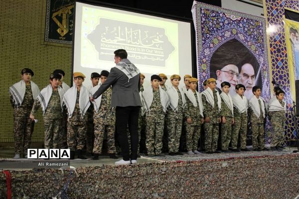 اجتماع بسیجیان در قائم شهر