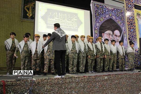 اجتماع بسیجیان در قائم شهر