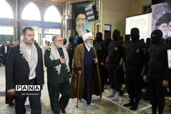 اجتماع بسیجیان در قائم شهر