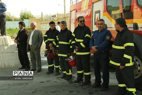 بیست ویکمین مانور سراسری زلزله در شهرستان امیدیه