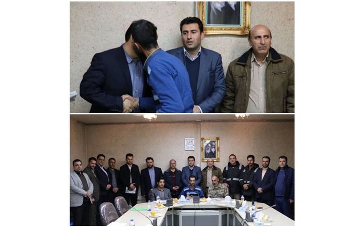 تقدیر از پاکبان فداکار توسط شهرداری منطقه ٣ همدان