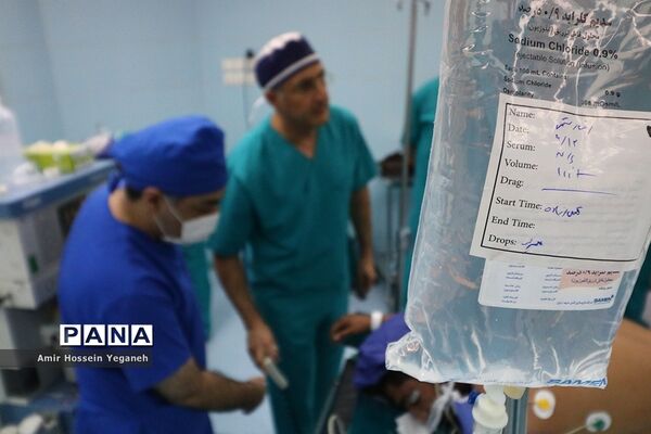 عمل جراحی ستون فقرات رضا رستمی کشتی گیر تیم ملی  در کیش