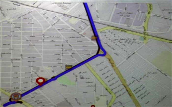 راه اندازی سامانه اتوبوس یاب در یزد