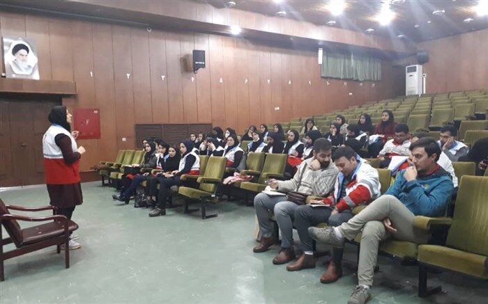 دوره آموزشی همسان سازی مربیان طرح دادرس جمعیت هلال احمر استان گیلان