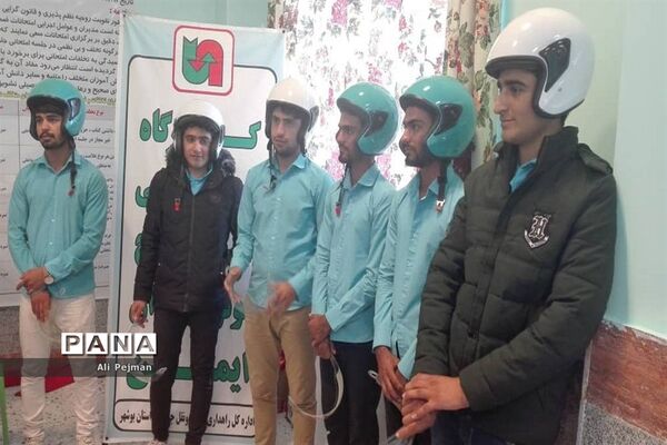 کارگاه آموزش طرح موتورسواران ایمن در شبانکاره