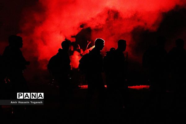 رزمایش گردان بیت المقدس در جزیره کیش