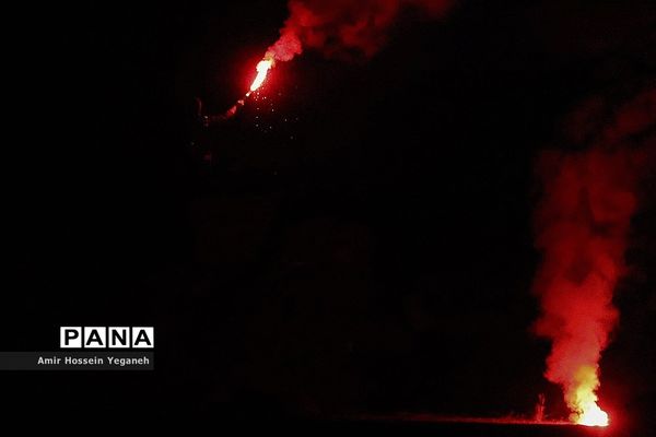 رزمایش گردان بیت المقدس در جزیره کیش