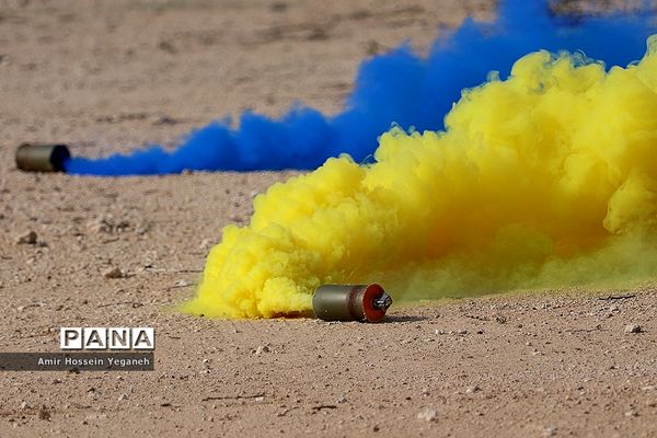 رزمایش گردان بیت المقدس در جزیره کیش