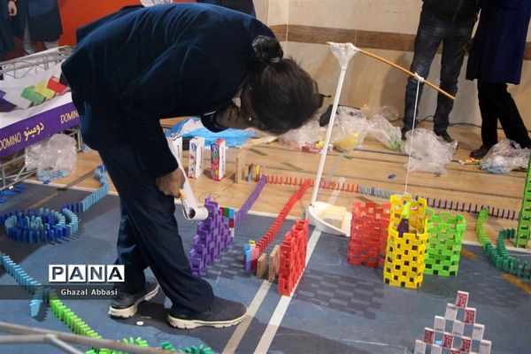 برگزاری مسابقات  دومینو در ناحیه یک شیراز