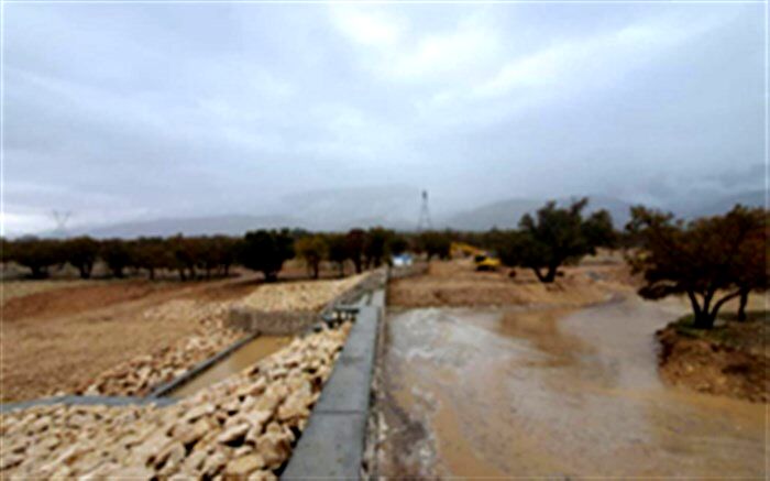 بند سنگی ملاتی کازرون ، آماده آبگیری