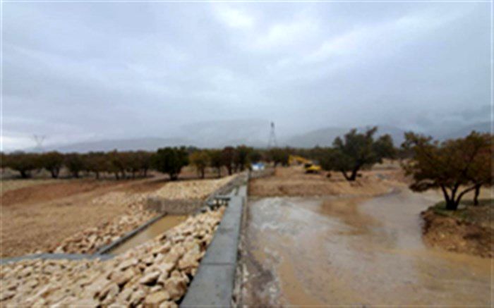 بند سنگی ملاتی کازرون ، آماده آبگیری