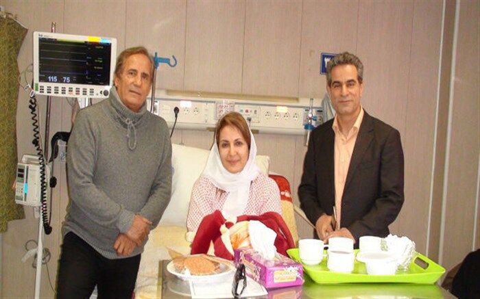 سانحه هنگام فیلمبرداری فاطمه گودرزی را راهی بیمارستان کرد + تصویر