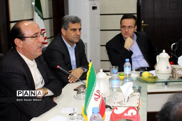 آئین معارفه معاون هماهنگی و معاون آموزشی دانشگاه فرهنگیان بوشهر