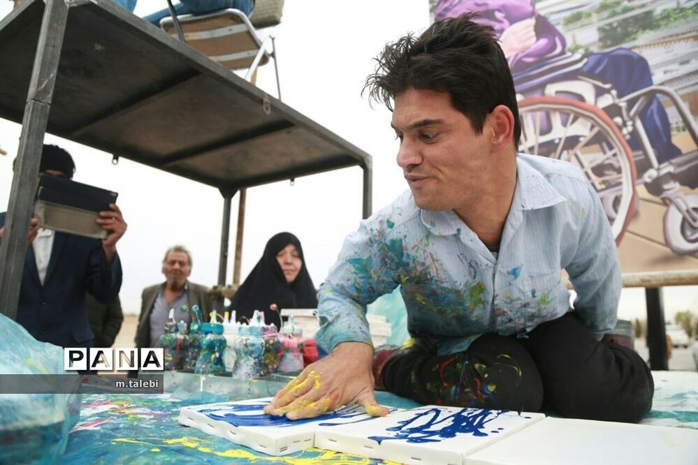 گردهمایی بزرگ جانبازان و معلولین استان یزد
