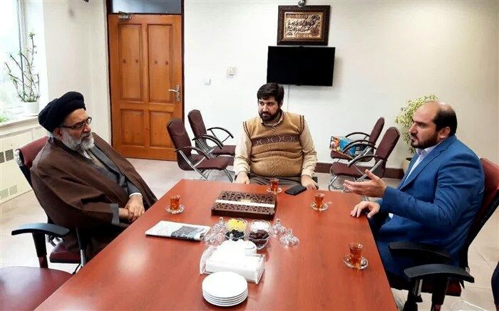 دیدارمدیرعامل بنیاد علوی ورئیس شورای هماهنگی تبلیغات اسلامی استان تهران
