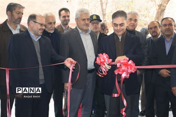 افتتاح مدرسه خیرساز زنده یاد عفت آهنگری درشهرری
