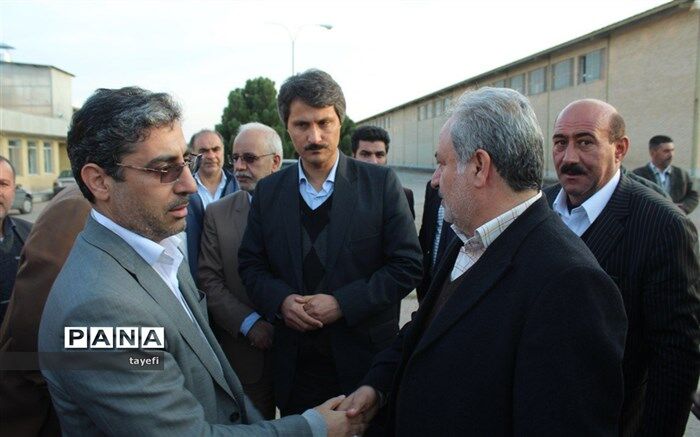 بازدید  از محل پیش بینی شده ایجاد طرح بار انداز میوه و تره بار چناران