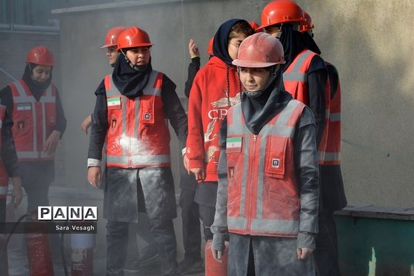 برگزاری مانور زلزله درشهریار