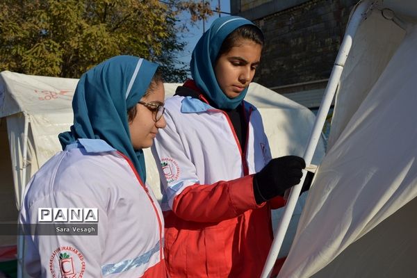 برگزاری مانور زلزله درشهریار