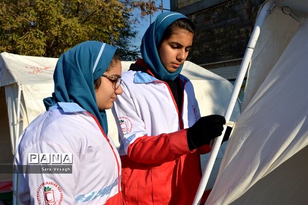 برگزاری مانور زلزله درشهریار