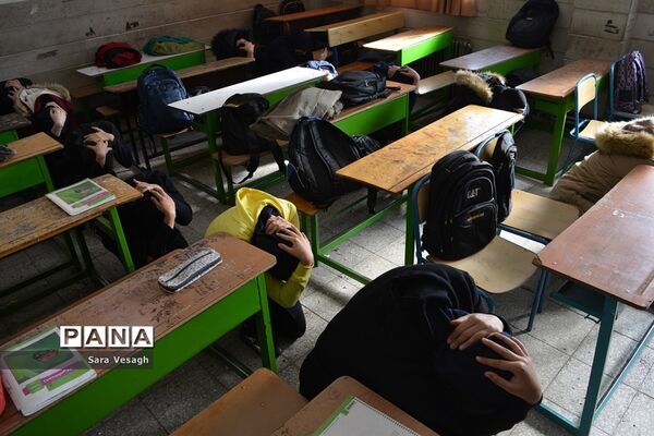 برگزاری مانور زلزله درشهریار