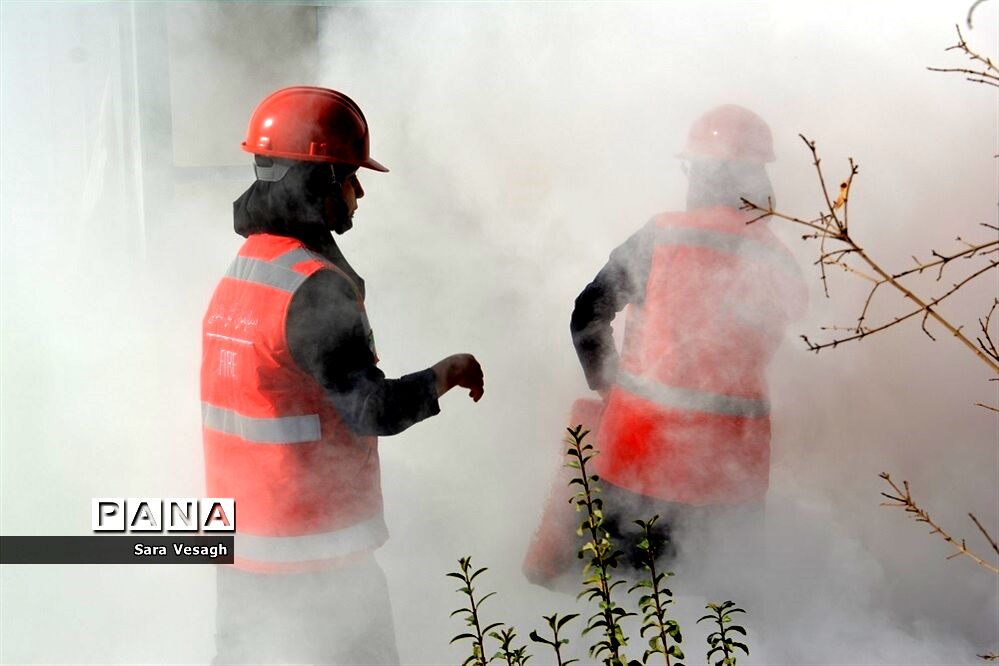 برگزاری مانور زلزله درشهریار