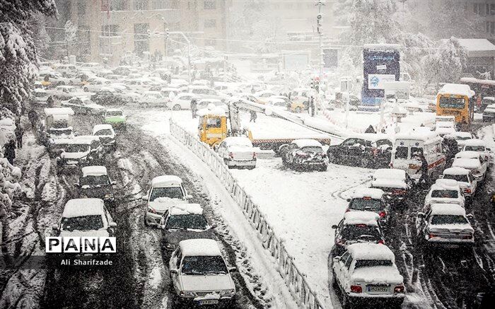 تداوم بارش برف و باران در کشور