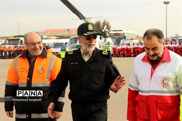 رزمایش طرح زمستانی پلیس قم