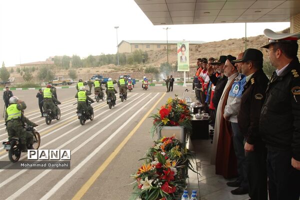 رزمایش طرح زمستانی پلیس قم