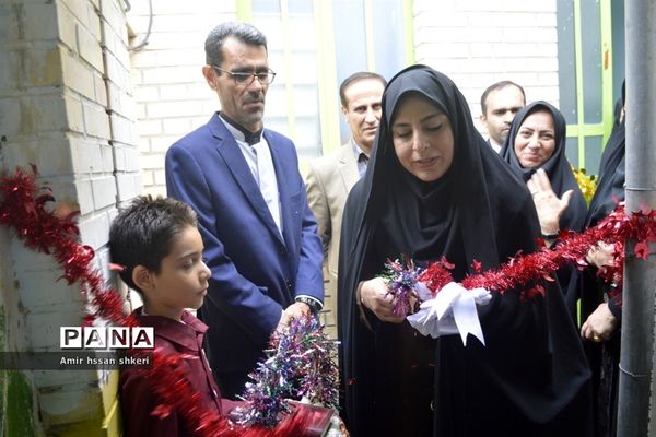 افتتاح خانه بازی دبستان شهید ماهینی بوشهر