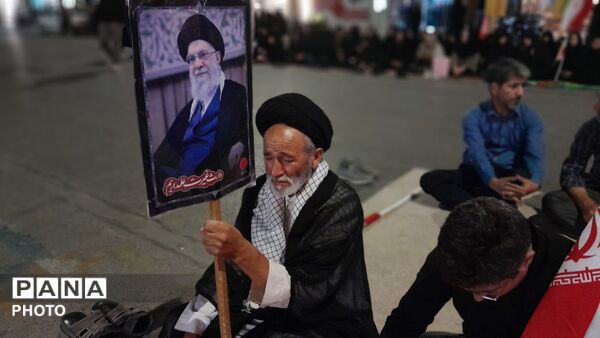 طنین نوای ماتم در قلب نیشابور؛ صد و بیست و ششمین شب سوگواری برای رهبر شهید