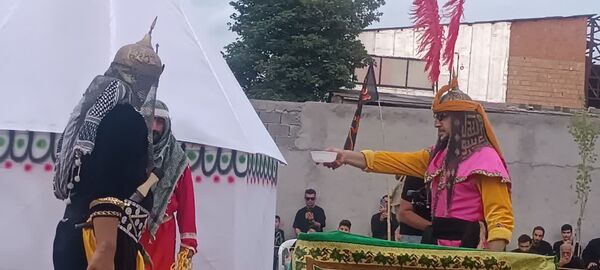 آیین شبیه‌خوانی در شهرستان محمودآباد
