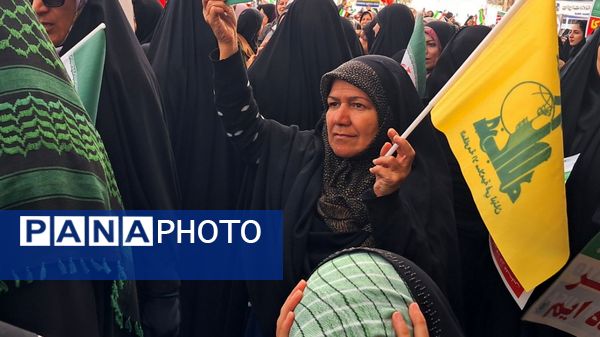 نمایش شکوه اقتدار مردم شهید پرور فیروزآباد 