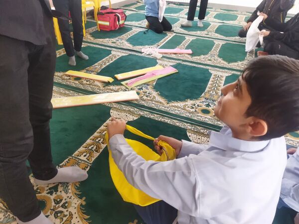 برگزاری سومین جلسه طرح دادرس در محل نمازخانه دبیرستان نمونه دانش