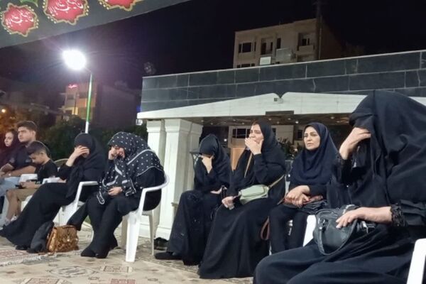 مراسم عزاداری و روضه خوانی سالار شهیدان به میزبانی ناحیه 4 شیراز