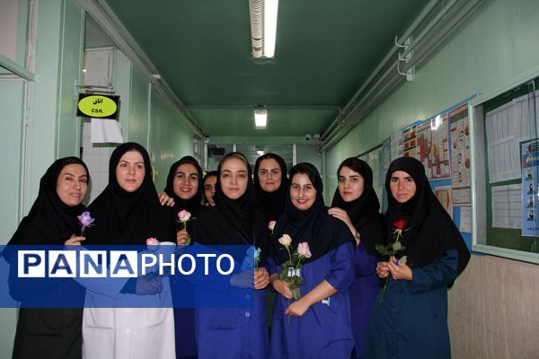 تجلیل از پرستاران شهرستان فریدن