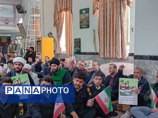 گرامیداشت حماسه ۹ دی در آشخانه