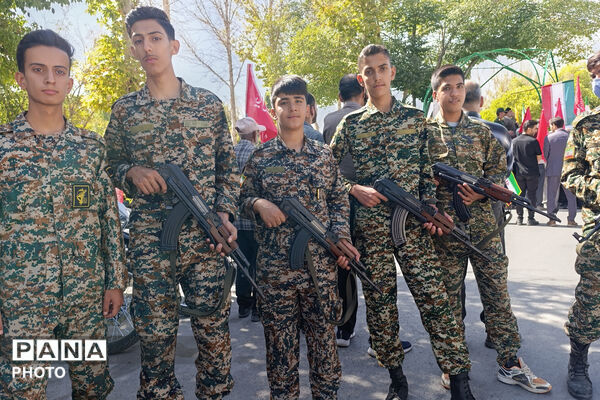 رزمایش جان‌فدایان در قادرآباد