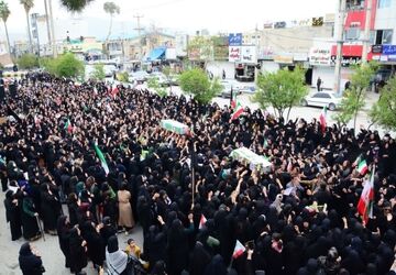 تشییع دو نوگل پرپر در ممسنی