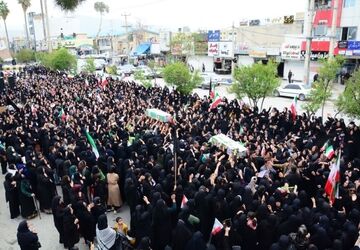 تشییع دو نوگل پرپر در ممسنی