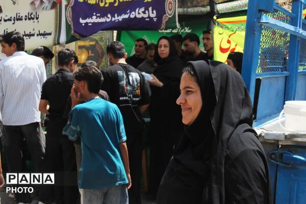 پیاده‌روی اربعین در دنا؛ از امامزاده سید محمد (ع) تا امامزادگان کریک
