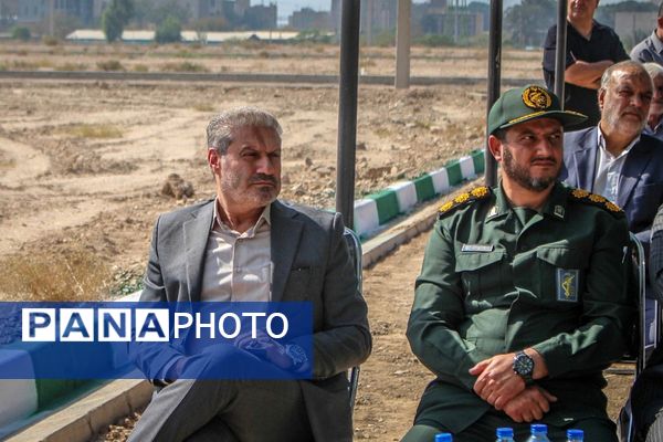 آیین خشت گذاری سه مدرسه ۱۵ کلاسه در کهریزک