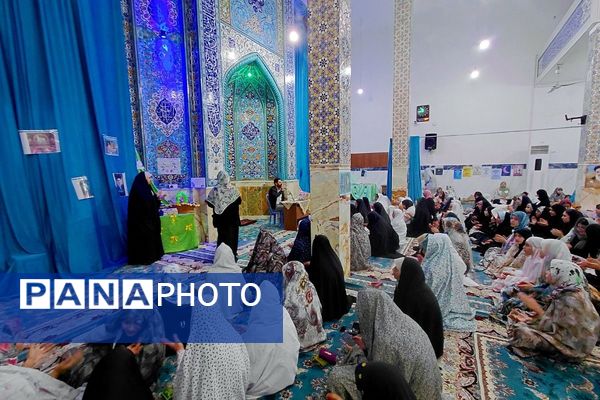 آیین معنوی اعتکاف در مسجد جامع بومهن