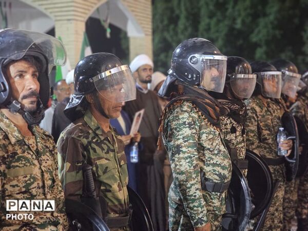 حضور پرشور مردم و یگان‌های رزمی بسیج در رزمایش «جانفدایان» سندرک