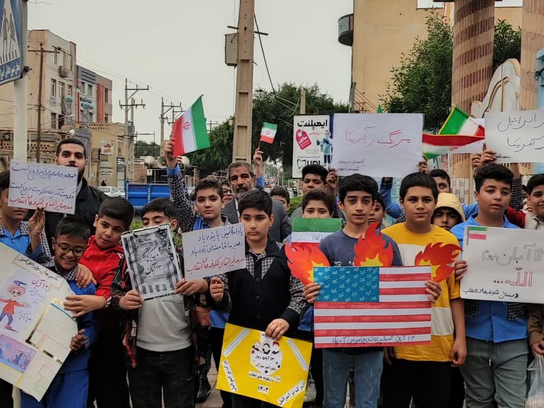 طنین شعار استقلال، آزادی، جمهوری اسلامی در شهرهای مختلف خوزستان